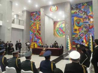 Bolivian President Luis Arce on Monday appointed the new high command of the Armed Forces, in an official ceremony held at the Great House of the People