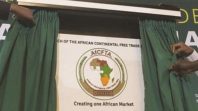 AfCFTA graphic for Africa Day 2021
