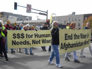 Oct7-antiwar demo1_taken by Kim DeFranco