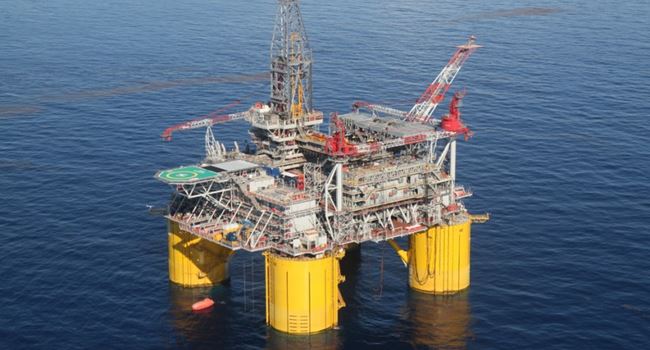 Angola oil rig
