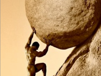 White supremacist Sisyphus