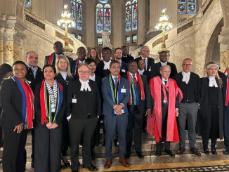 South African legal team at the ICJ in case filed against Israel