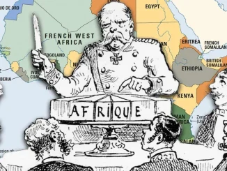 Berlin Conference slicing the African cake