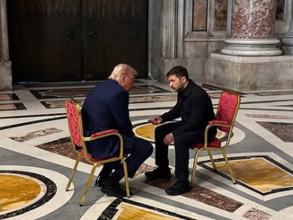 Trump met Zelensky in Italy before the pope's funeral