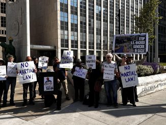 Detroiters demand “No Martial Law” and “No Troops in Our Streets”