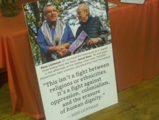 Rene Lichtman memorial photo with Ismail Noor