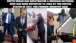 Mexican national returned from South Sudan
