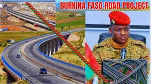 Burkina Faso graphic on road construction